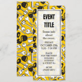 Invitation Arrière-plan de trousseau de clés (Devant / Derrière)