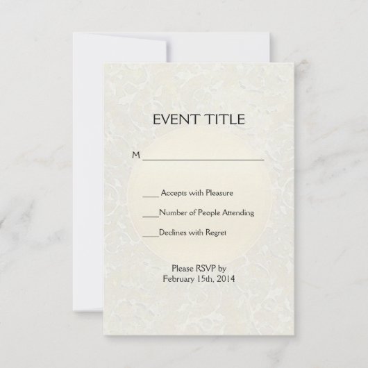 Invitation Arrière - plan Golden Sun (Devant)