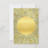 Invitation Arrière - plan Golden Sun (Dos)