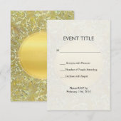 Invitation Arrière - plan Golden Sun (Devant / Derrière)