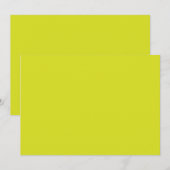 Invitation Arrière-plan jaune plat – Texture de rentrée scola (Devant / Derrière)