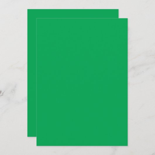 Invitation Arrière - plan vert remarquable avec conception de (Devant / Derrière)