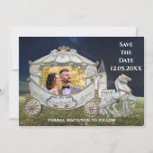 Invitation Arrivée au Château - Save The Date Photo (Devant)