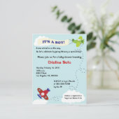 Invitation Arrivée de l'avion (Debout devant)