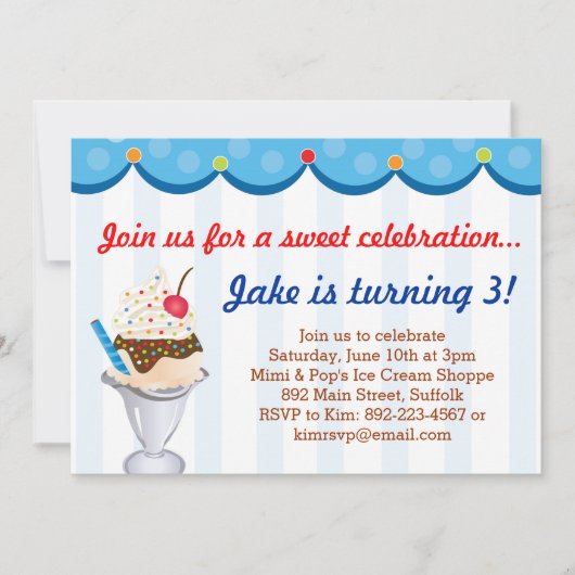 Invitation Arrose à l'invitation supérieure de partie de (Devant)