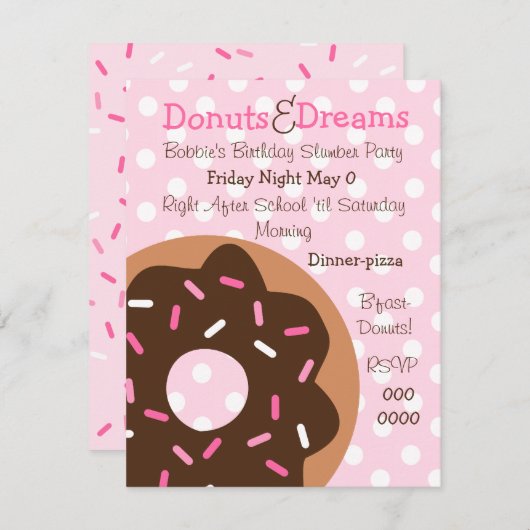 Invitation Arroses (Devant / Derrière)