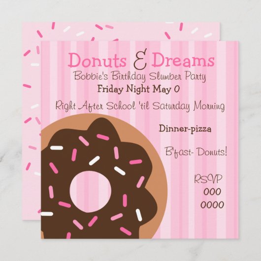 Invitation Arroses (Devant / Derrière)