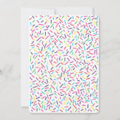 Invitation Arrosez l'invitation de baby shower, pleuvant le (Dos)