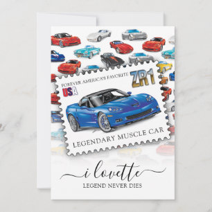 INVITATION ART AUTOMOBILE LÉGENDAIRE Z-R-ONE