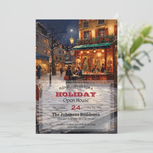 Invitation Art de Noël Paris (Debout devant)