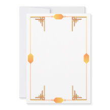 Invitation Art Déco