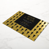 Invitation Art Déco Argent Nouveau (Rotation)