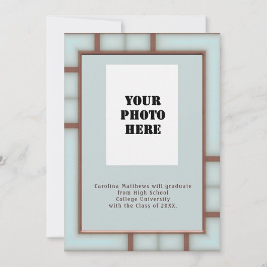 Invitation Art Deco Dinner Graduation (Dos)