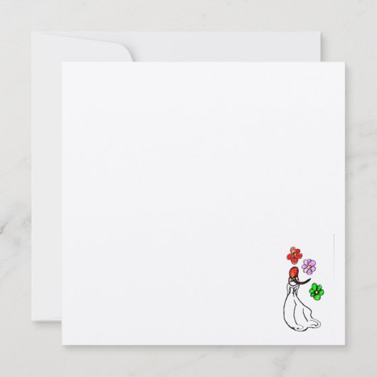 Invitation Art Déco mariage (Dos)