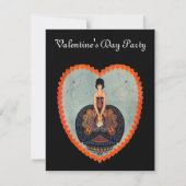 Invitation Art déco Valentine (Devant)