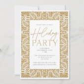 Invitation Art et Artisanat Neutre Élégant Style Fête de Vaca (Devant)