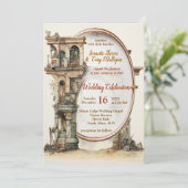 Invitation Art Fantastique Vintage (Debout devant)