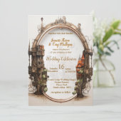 Invitation Art Fantastique Vintage (Debout devant)