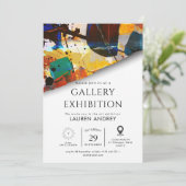 Invitation Art gallery opening (Debout devant)