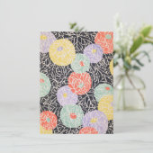 Invitation Art japonais vintage (Debout devant)