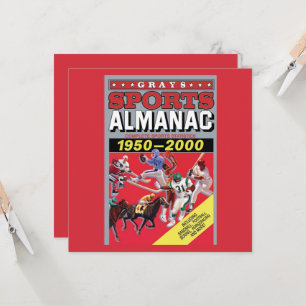 Invitation Art mural métallique Almanach sportif