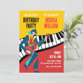 Invitation art musical (Debout devant)