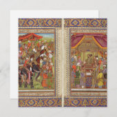 Invitation Art musulman islamique de Boho de l'Islam de (Devant / Derrière)