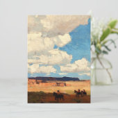 Invitation Art occidental "Summer Cloud" par Edgar Payne (Debout devant)