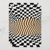 Invitation Art optique IA - zone de confort visuel (Devant / Derrière)