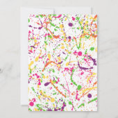 Invitation Art Paint Party (Dos)