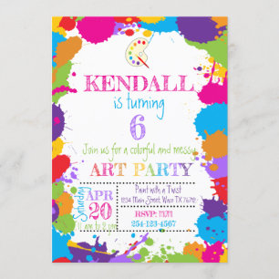 Invitation Art Party