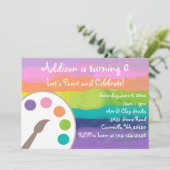 Invitation Art Party (Debout devant)