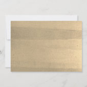 Invitation Art Party moderne GIrl Photo Anniversaire (Dos)