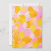 Invitation Art Party Painting Anniversaire Fête Fille Invitat (Dos)