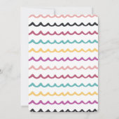 Invitation Art Party Peinture Artisanat Party pour filles (Dos)