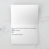 Invitation Art Show Invitation, Rouge, Jaune Design numérique (Intérieur)