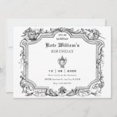 Invitation art vintage (Devant)