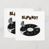 Invitation art visuel slipknot (Devant / Derrière)