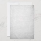 Invitation Article journal Fête des mariées Mariage (Dos)