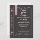 Invitation Article Livre Couverture Fairytale Princess Annive (Devant)