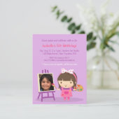 Invitation Artisanat des arts de la peinture Coute Photo de l (Debout devant)