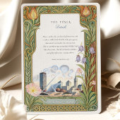 Invitation Artistic Turner Hall Milwaukee Art Nouveau Wedding