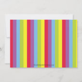 Invitation Arts & Artisanat Fête d'anniversaire de Peinture p (Dos)