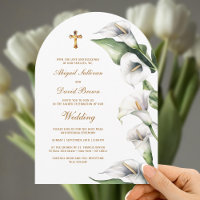 Arum Lys Arches Mariage Religieux