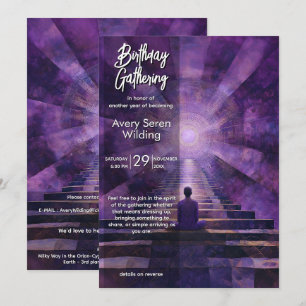 Invitation Ascension Intérieure Conception Visionnaire