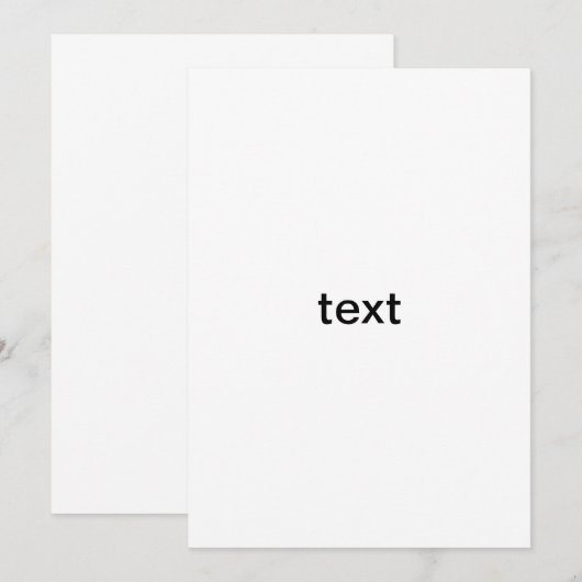 Invitation asdfsdf (Devant / Derrière)