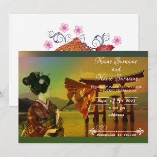 Invitation asiatique