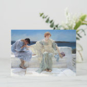 Invitation Ask Me No More par Alma Tadema, Mariage (Debout devant)