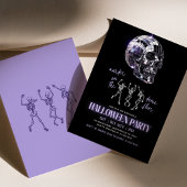 Invitation Assassinat au Dance Floor Halloween Disco Party