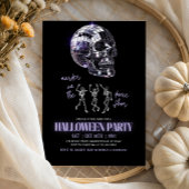 Invitation Assassinat au Dance Floor Halloween Disco Party
